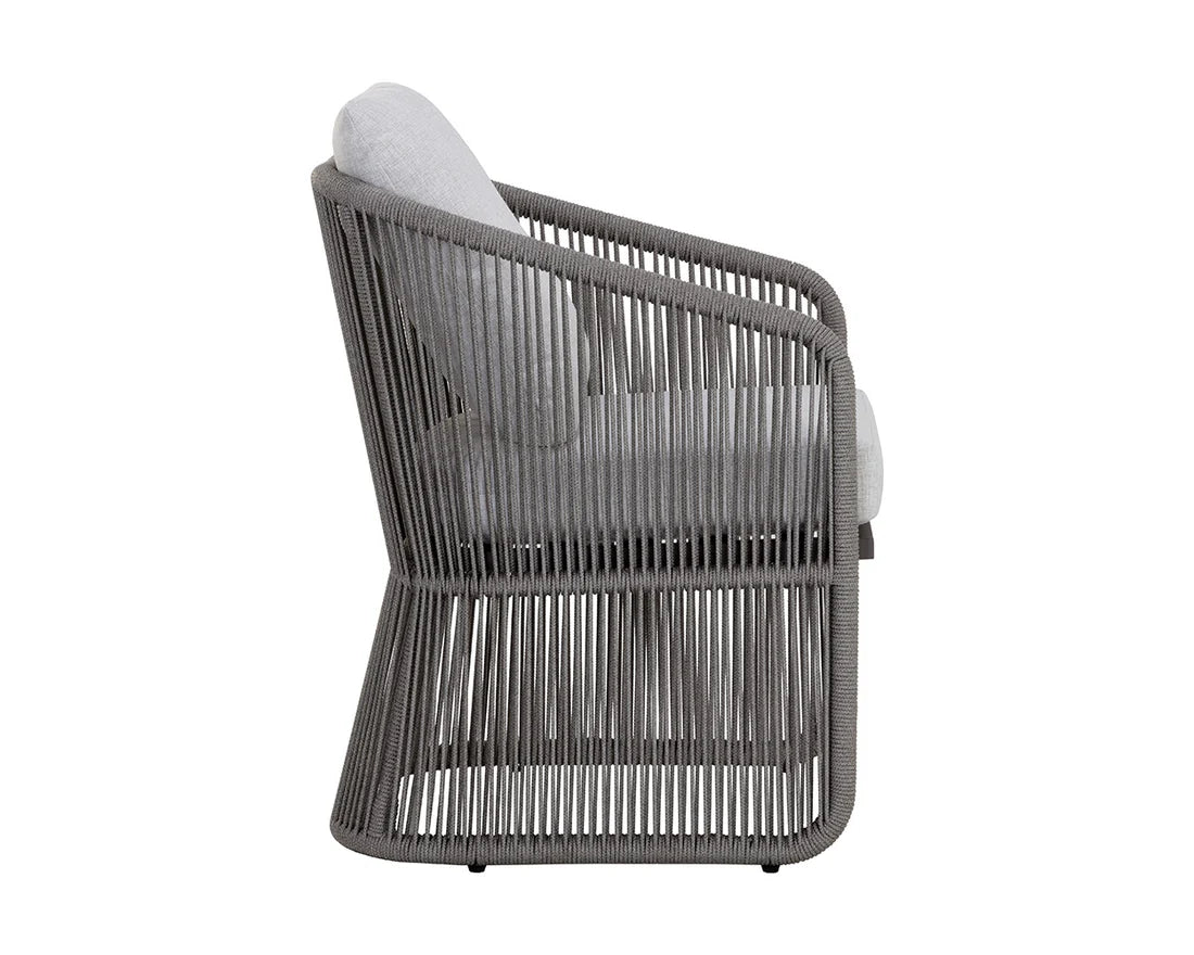 SUNPAN Allariz Dining Armchair - Warm Grey
