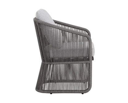 SUNPAN Allariz Dining Armchair - Warm Grey