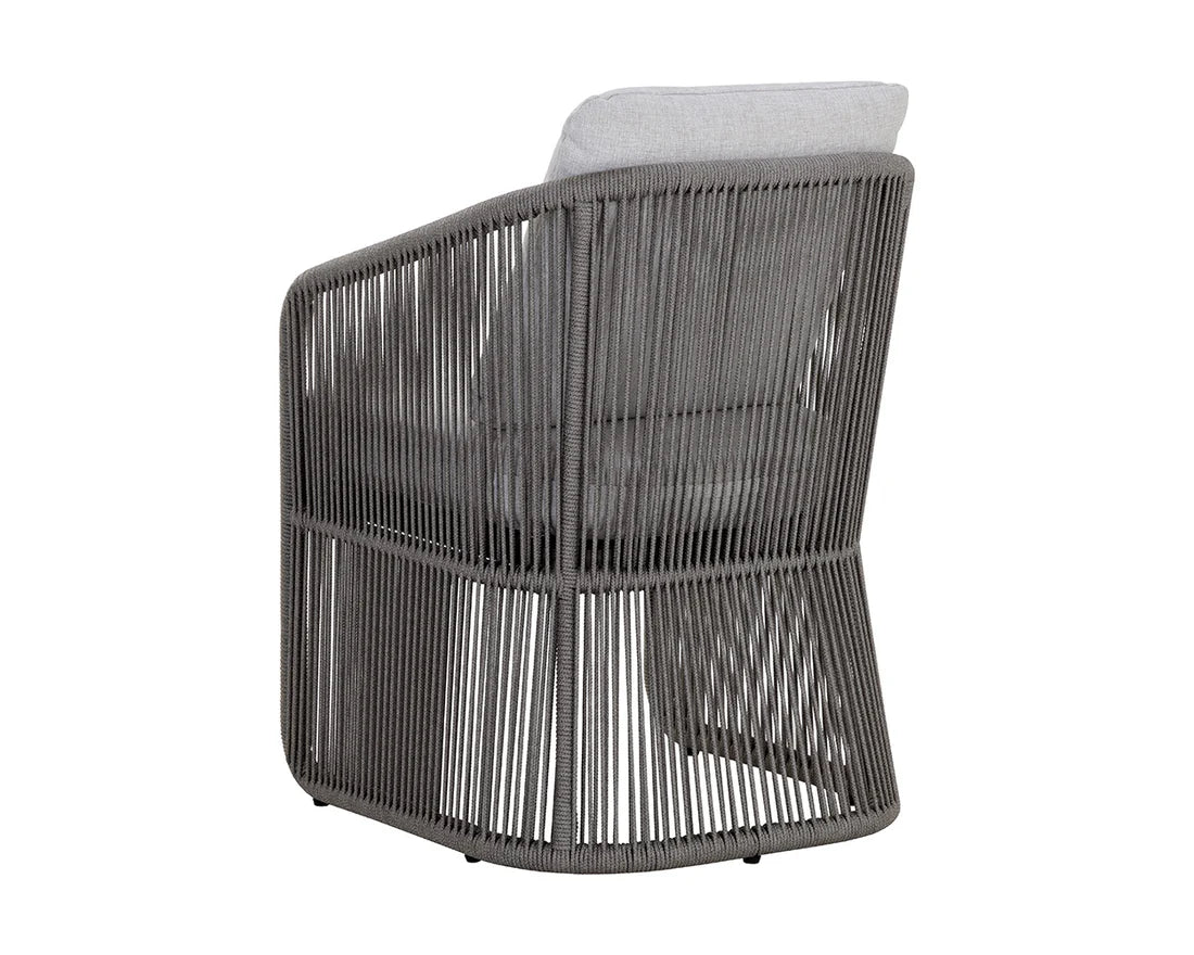 SUNPAN Allariz Dining Armchair - Warm Grey