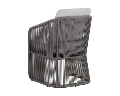 SUNPAN Allariz Dining Armchair - Warm Grey