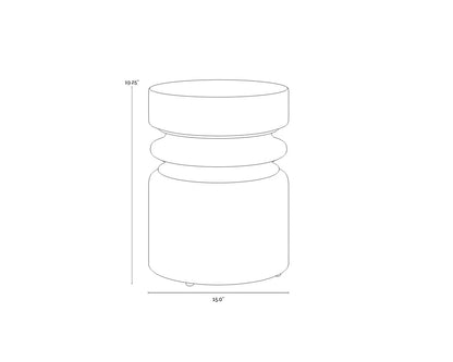 SUNPAN Sumie End Table