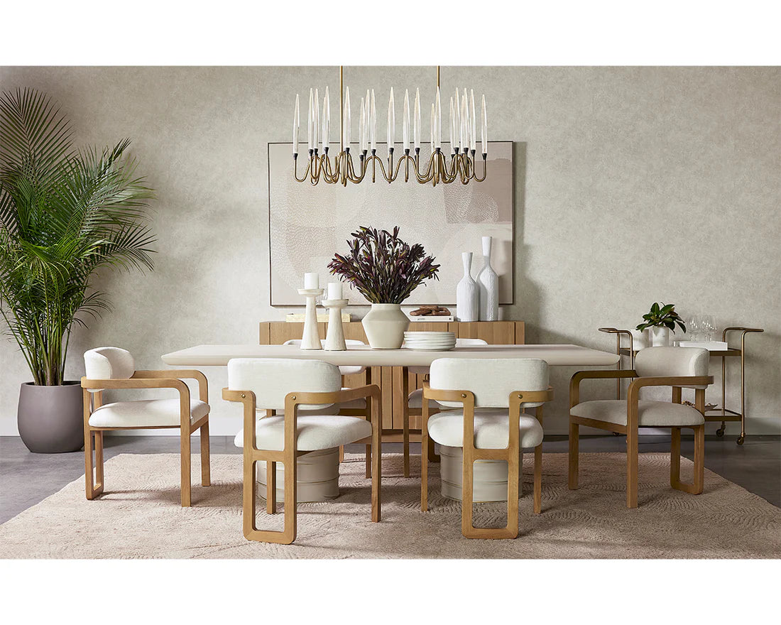 SUNPAN Alanya Dining Table - 84" – Rectangular