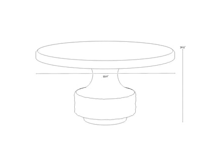 SUNPAN Mersin Dining Table – 59"