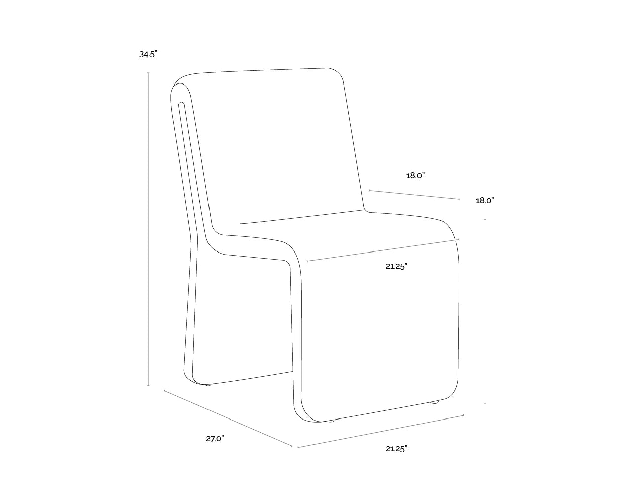SUNPAN Edessa Dining Chair