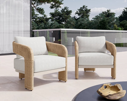 SUNPAN Pylos Lounge Chair – Natural