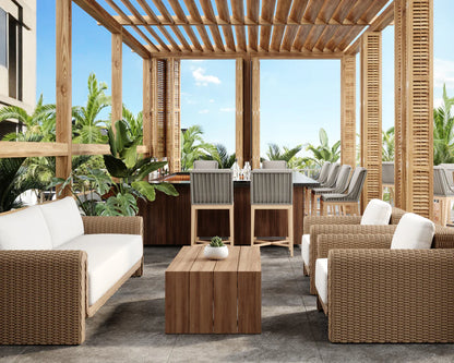 SUNPAN Tibi Lounge Chair – Natural