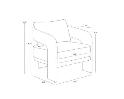 SUNPAN Pylos Lounge Chair – Natural