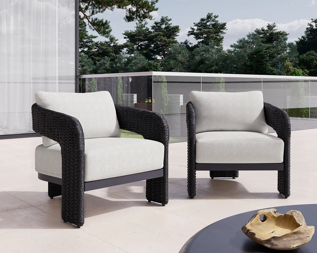 SUNPAN Pylos Lounge Chair – Black
