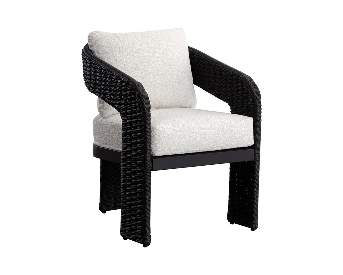 SUNPAN Pylos Dining Armchair – Black