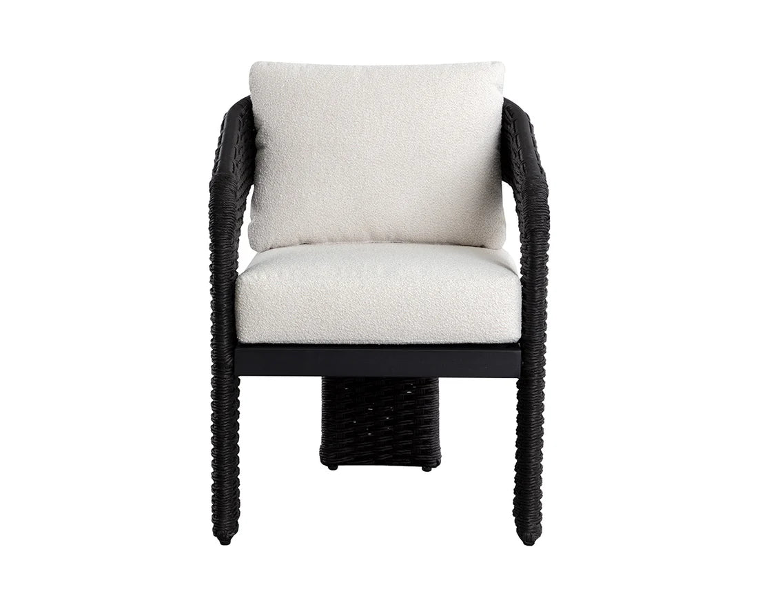 SUNPAN Pylos Dining Armchair – Black