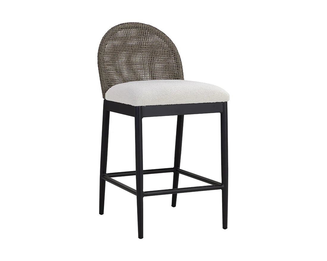 SUNPAN Calandri Counter Stool – Black