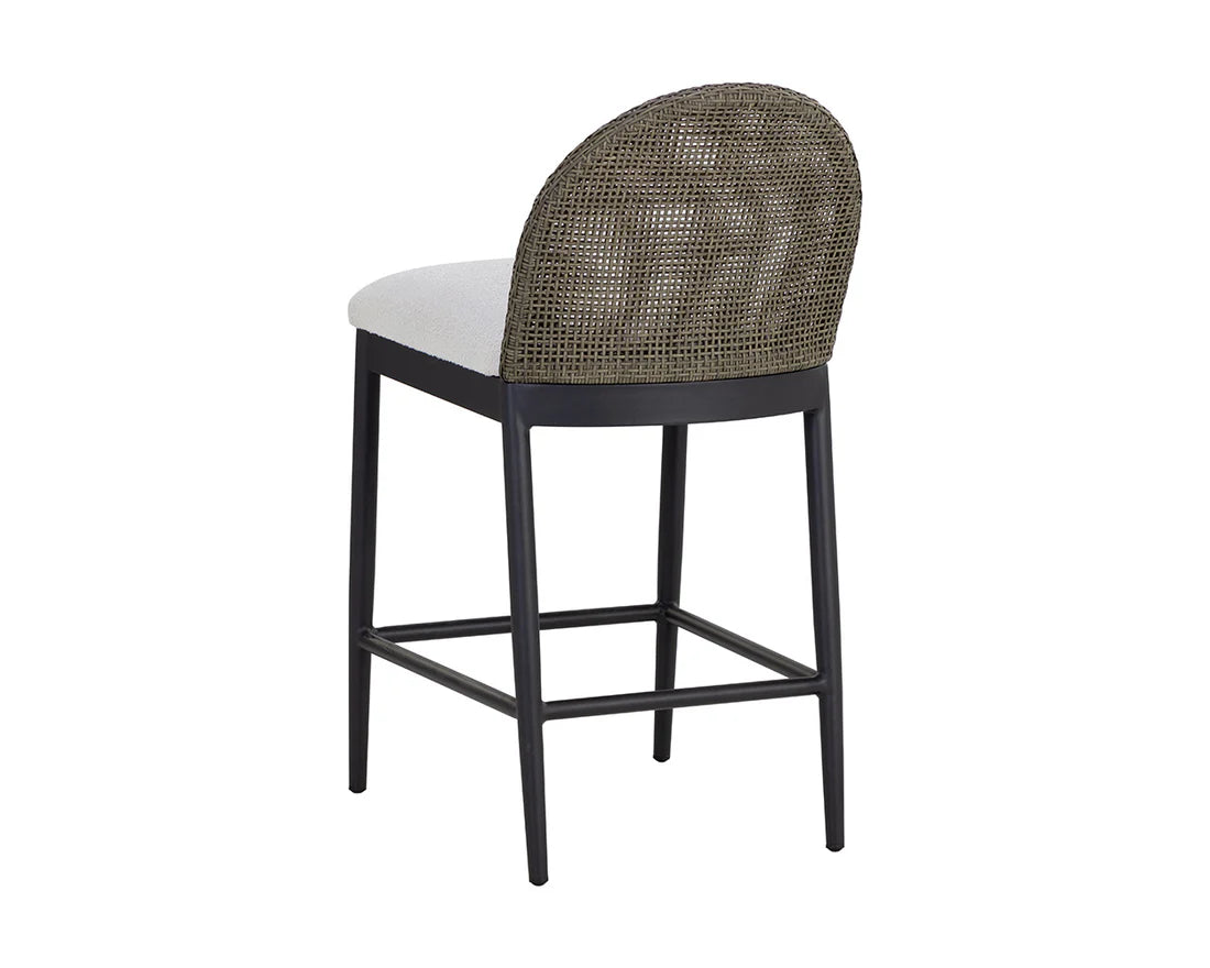 SUNPAN Calandri Counter Stool – Black