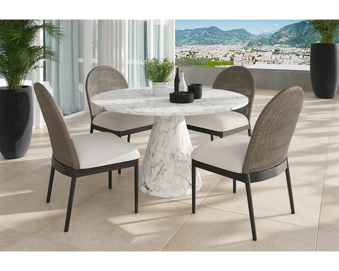 SUNPAN Calandri Dining Chair – Black