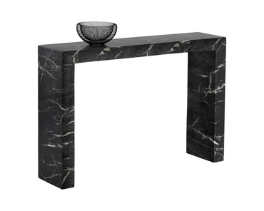 SUNPAN Axle Console Table - Marble Look