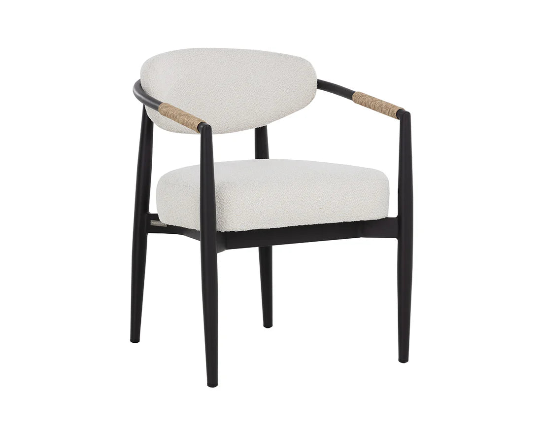 SUNPAN Marita Dining Armchair – Black