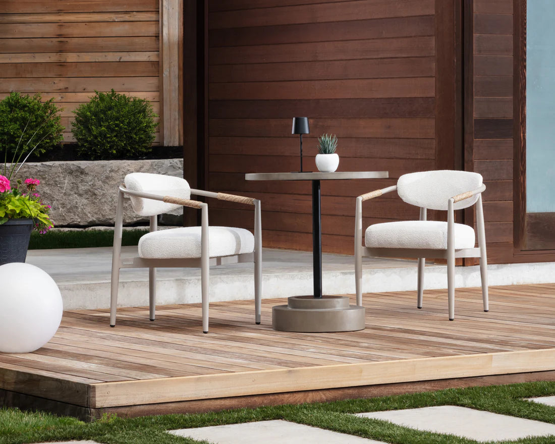 SUNPAN Marita Dining Armchair – Greige