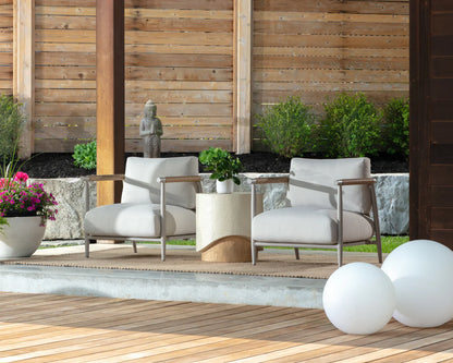 SUNPAN Muros Lounge Chair – Greige