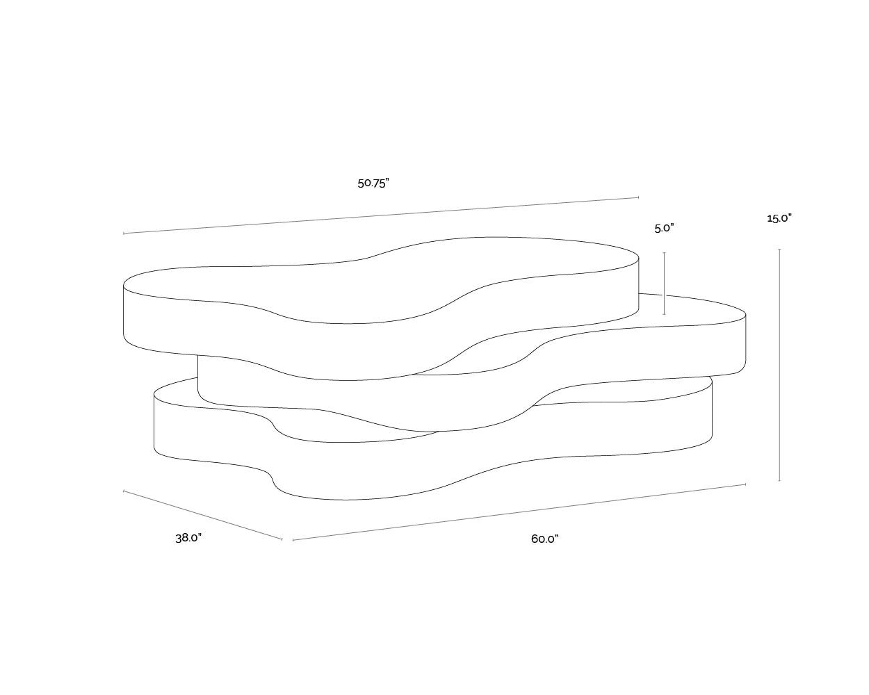 SUNPAN Geddes Coffee Table