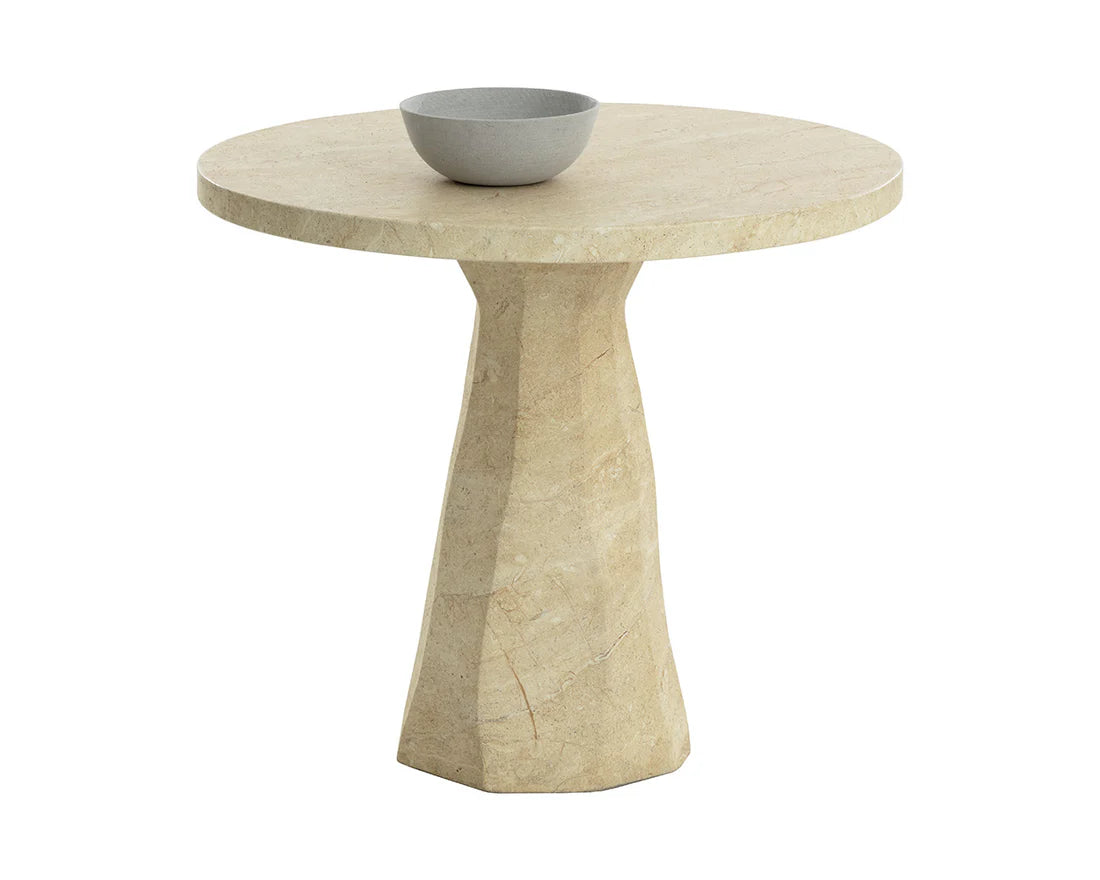 SUNPAN Kliff Bistro Table - Travertine Look – 34"