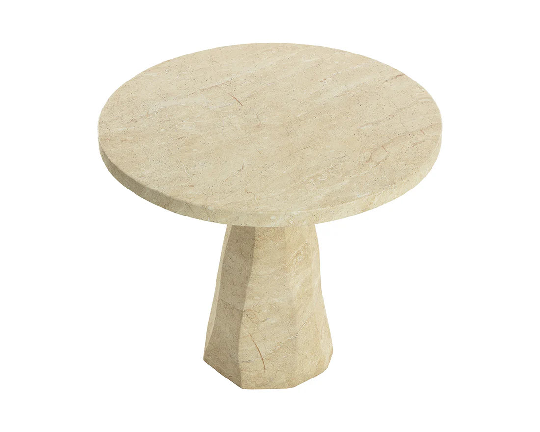 SUNPAN Kliff Bistro Table - Travertine Look – 34"