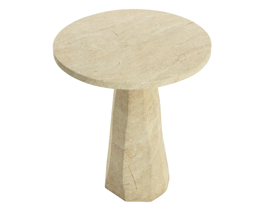 SUNPAN Kliff Bar Table - Travertine Look – 34"