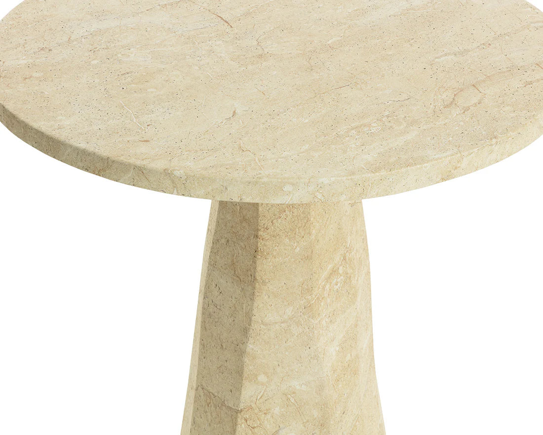 SUNPAN Kliff Bar Table - Travertine Look – 34"