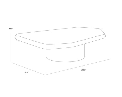 SUNPAN Detti Coffee Table – Large