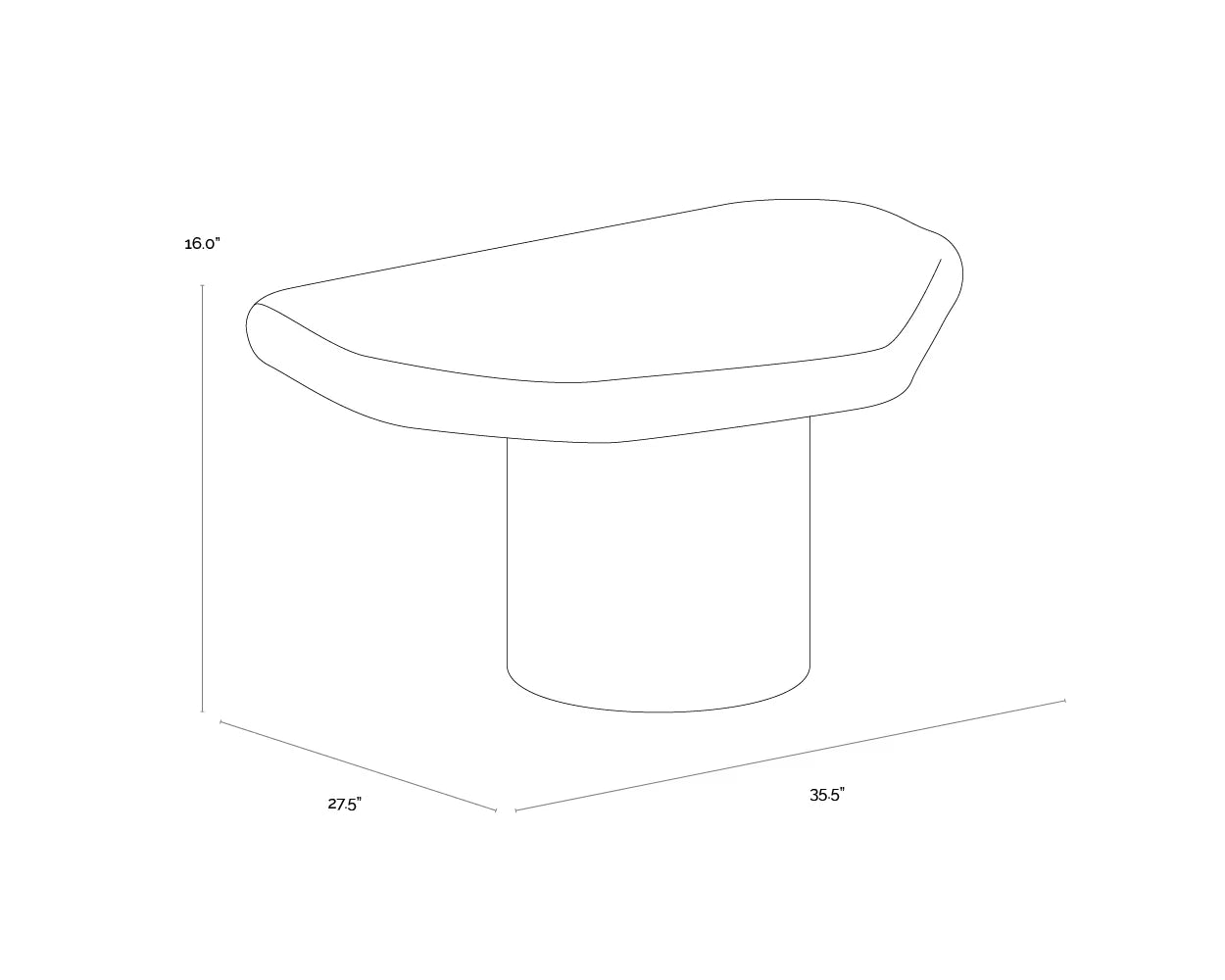 SUNPAN Detti Coffee Table – Small