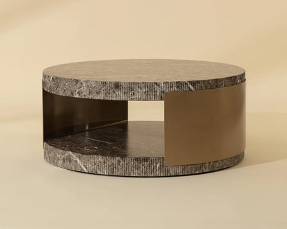 SUNPAN Cavette Coffee Table - Marble Look