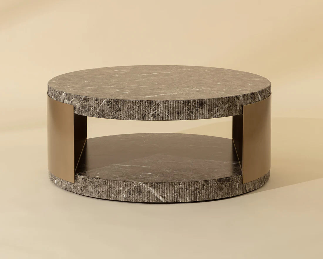SUNPAN Cavette Coffee Table - Marble Look