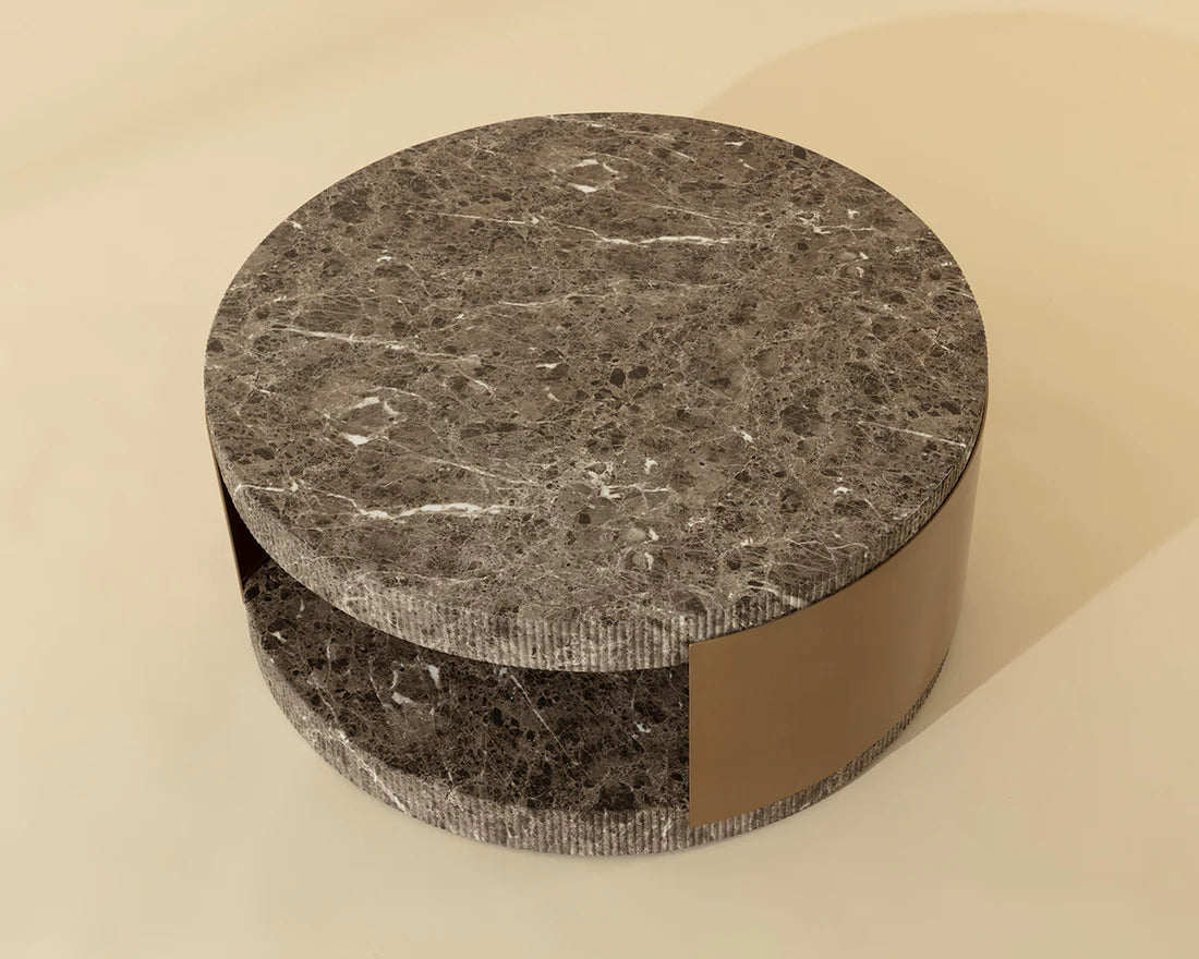 SUNPAN Cavette Coffee Table - Marble Look