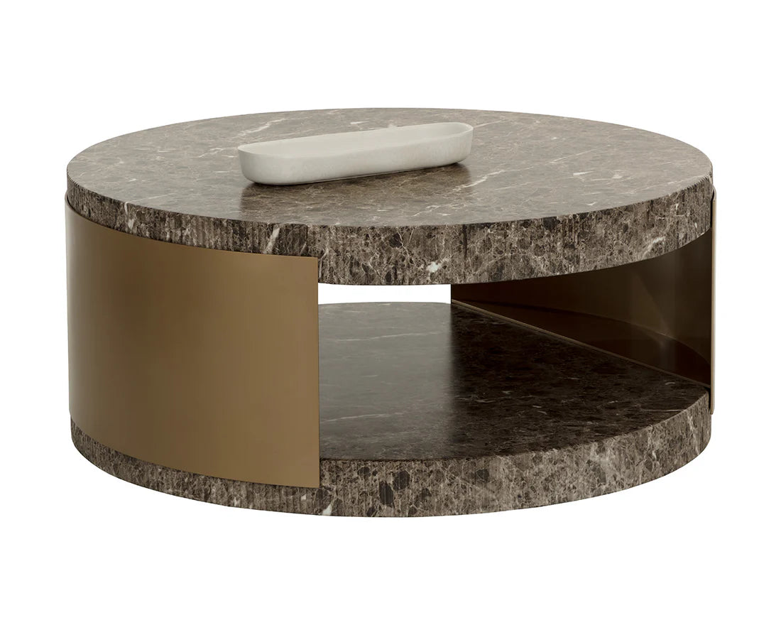 SUNPAN Cavette Coffee Table - Marble Look