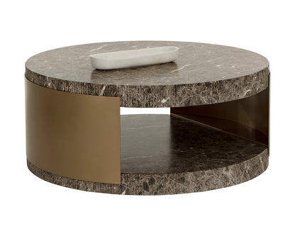SUNPAN Cavette Coffee Table - Marble Look