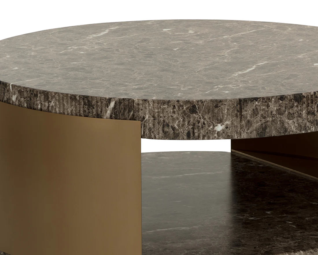 SUNPAN Cavette Coffee Table - Marble Look