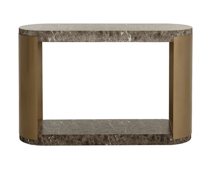 SUNPAN Cavette Console Table - Marble Look