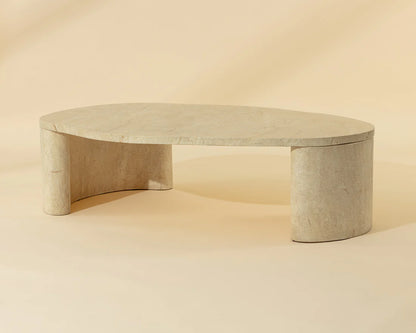 SUNPAN Savinah Coffee Table - Travertine Look