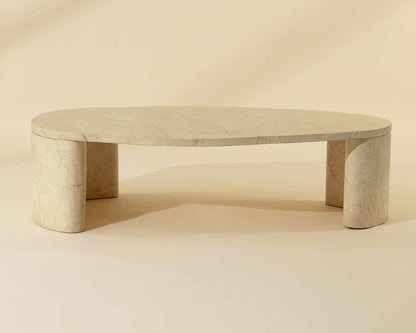 SUNPAN Savinah Coffee Table - Travertine Look