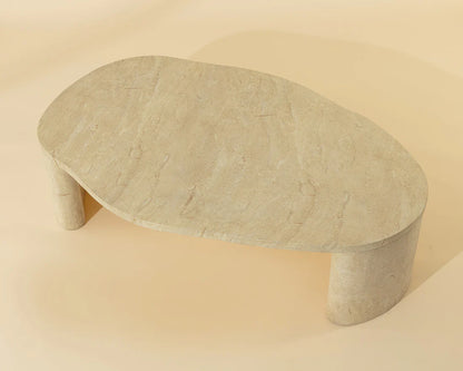 SUNPAN Savinah Coffee Table - Travertine Look