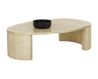 SUNPAN Savinah Coffee Table - Travertine Look