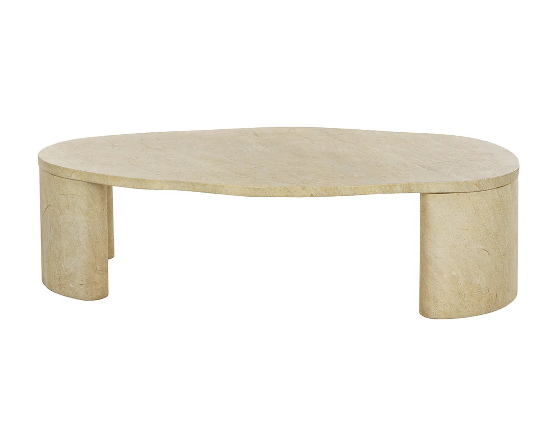SUNPAN Savinah Coffee Table - Travertine Look