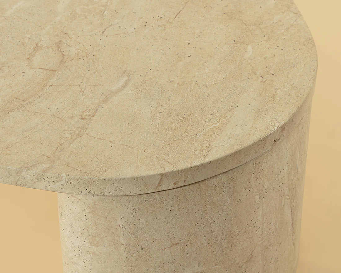 SUNPAN Savinah Coffee Table - Travertine Look