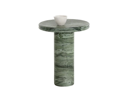SUNPAN Bastion End Table - Marble Look