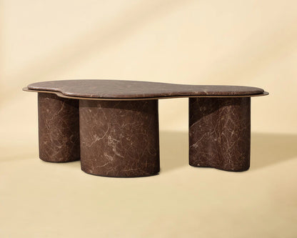 SUNPAN Isola Coffee Table - Marble Look