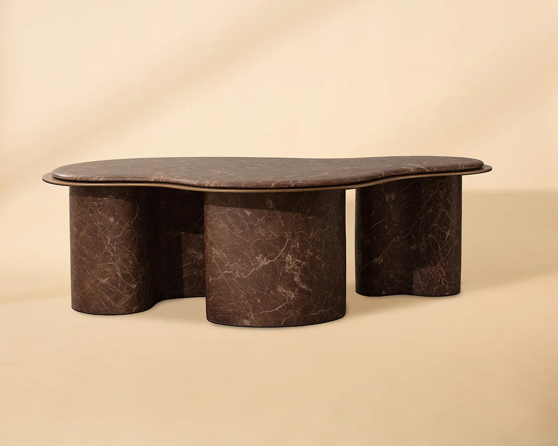 SUNPAN Isola Coffee Table - Marble Look