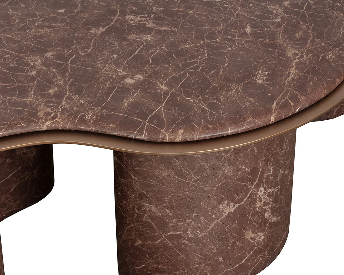 SUNPAN Isola Coffee Table - Marble Look