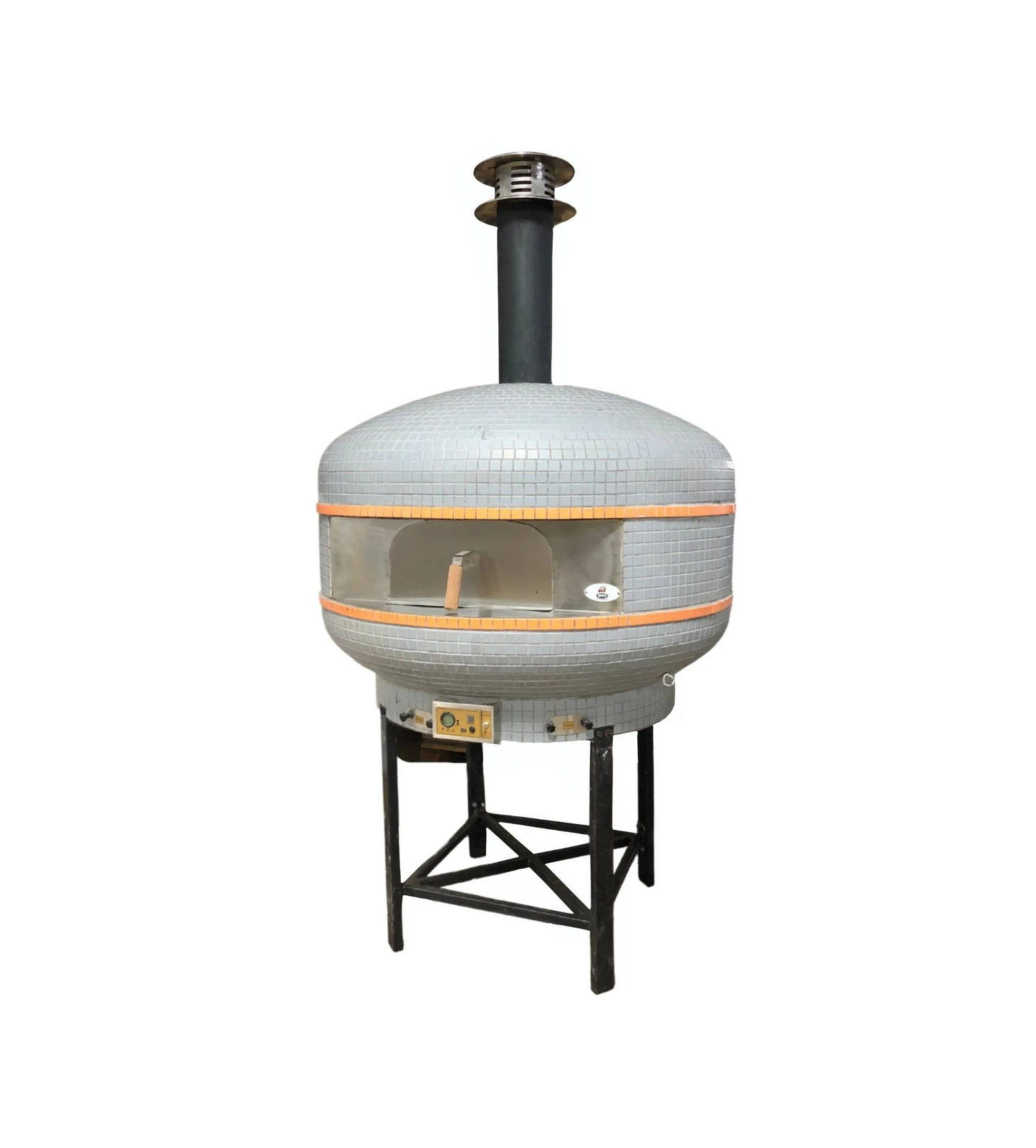 WPPO 48" Professional Lava Digital Controlled Wood-Fired Oven With Convection Fan - WKPM-D1200