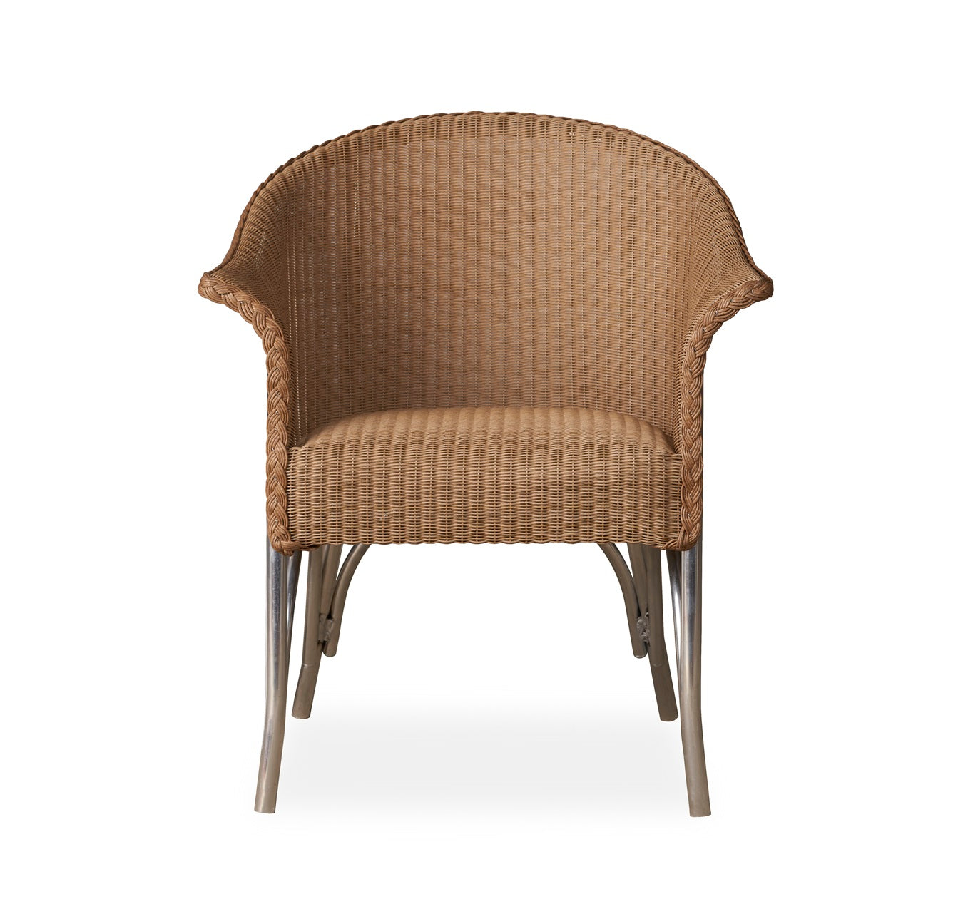 Lloyd Flanders All Seasons Dining Armchair with Padded Seat - 124301