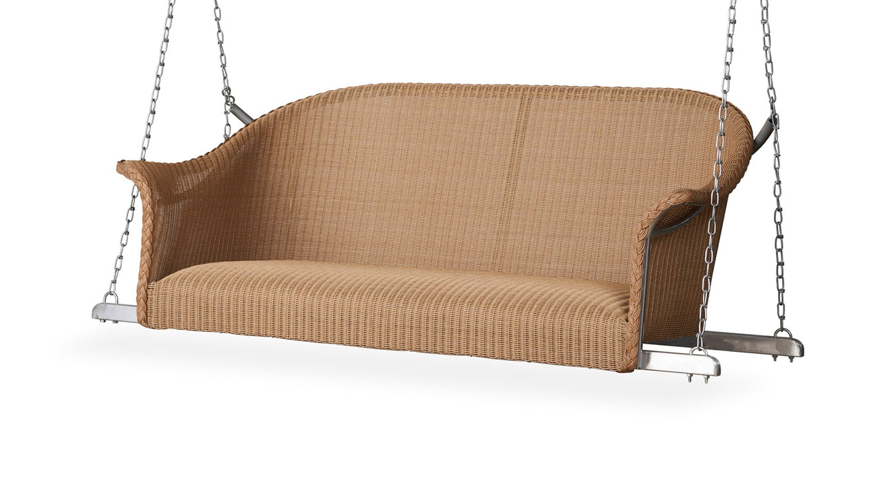 Lloyd Flanders All Seasons Settee Swing with Padded Seat-  124319