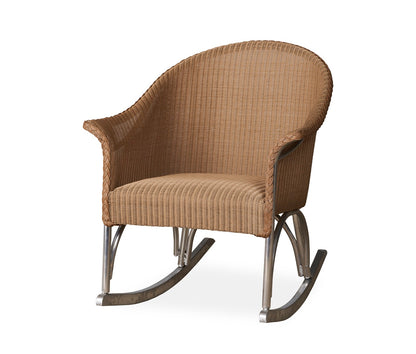 Lloyd Flanders All Seasons Lounge Rocker with Padded Seat - 124333