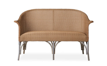 Lloyd Flanders All Seasons Settee with Padded Seat - 124359